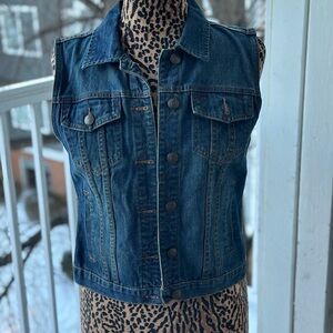 Adam Levine Collection Denim Vest